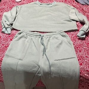 SHEIN Mint Green Lounge Set